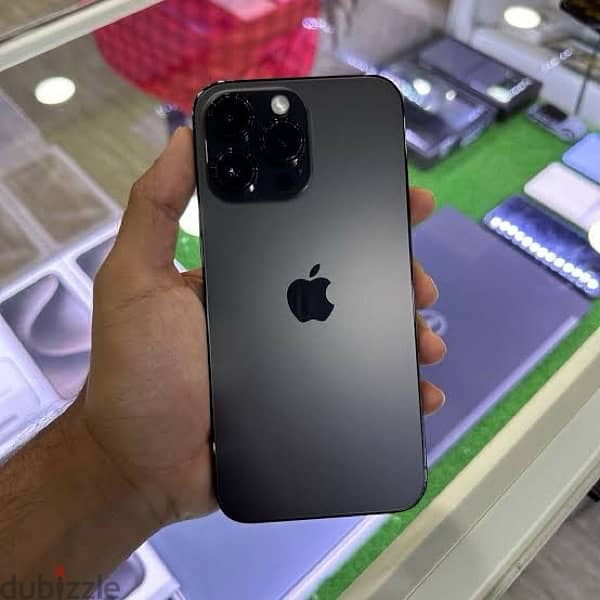 iPhone 14 Pro max . . 256GB…بطارية٨٣٪؜…خطين…ZA…فاضي من غير كرتونه 0