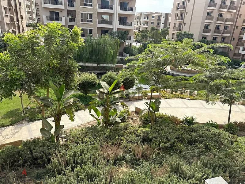 114 meter apartment with a very distinctive division in the best location within the Taj City Compound, with the most beautiful and largest landscape 12