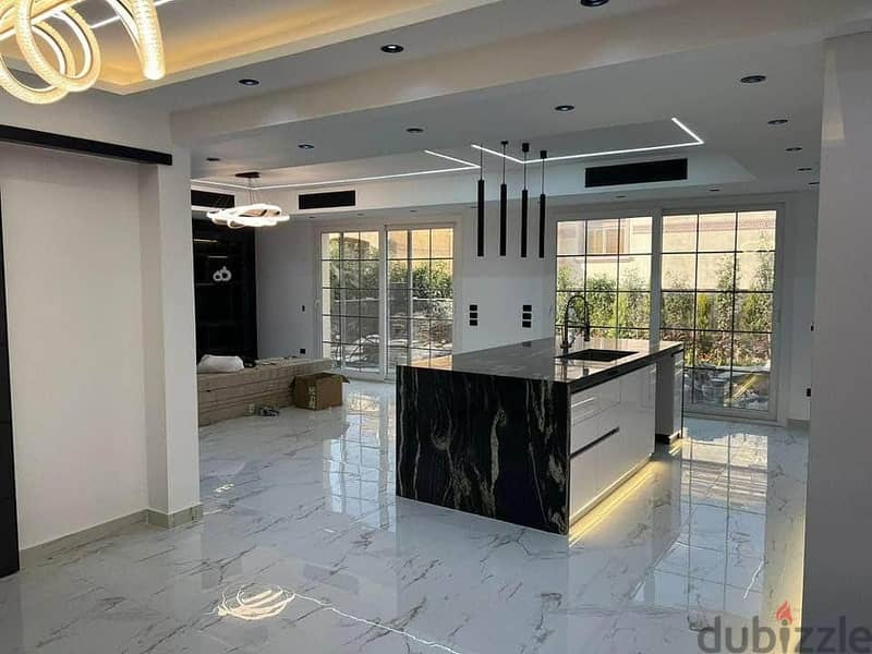 lagoon view Sky Villa for sale in telal east new cairo / سكاي فيلا على اللاجون دايركت في تلال ايست القاهرة الجديدة بسعر مميز 5