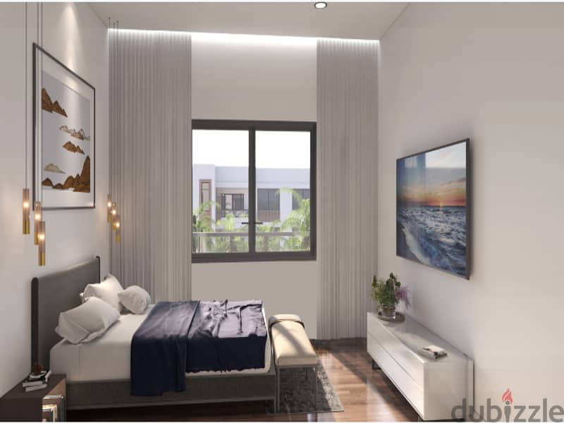 3-bedroom apartment, Ready To Move , for sale in Al Burouj Compound, complete with services and facilities Fully finished, Super Lux - Prime Location 1