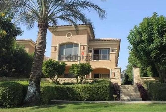 Standalone Villa 515m  in Stone Park katameya New Cairo with installments  ستون بارك قطامية  التجمع الخامس 1