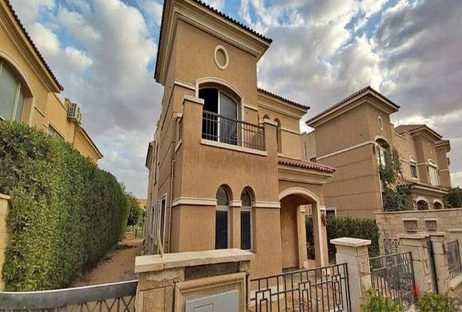 Standalone Villa 515m  in Stone Park katameya New Cairo with installments  ستون بارك قطامية  التجمع الخامس 3