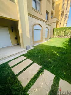 Apartment for rent, ground floor, with garden, in Mivida Compound - Emaar, next to the American University