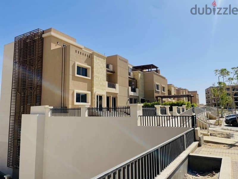 own inTaj City townhouse 147 m ,ready to move , with the lowest total, in the market, on the view of the landscape 11