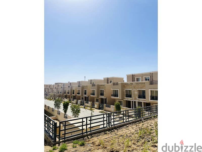 for sale townhouse 147 m in Taj City ,ready to move , with the lowest total, in the market, on the view of the landscape 8