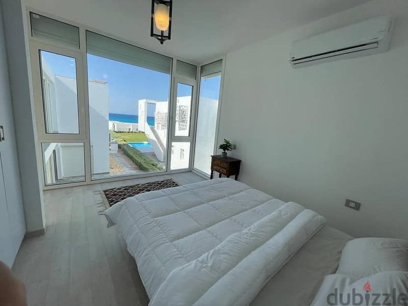 Finished chalet on the sea for sale in installments in Fouka Bay, Ras El Hekma, North Coast 3