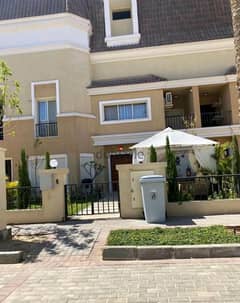 Villa for sale, 238 meters, 3 floors + private garden, view on the landscape, on the Suez Road, next to Madinaty installments over the longest paymetn
