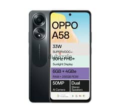 Oppo A58 new for sale