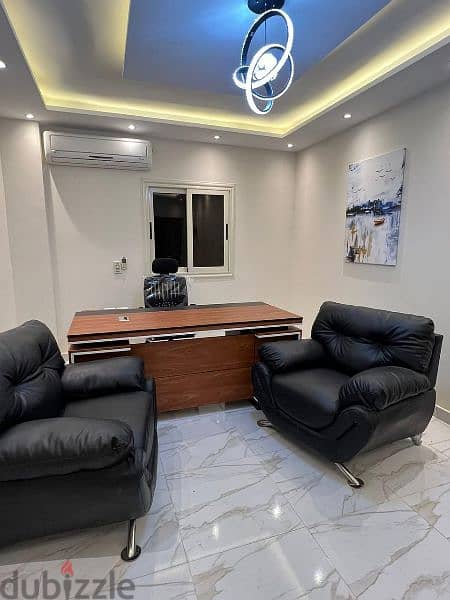 شقة للايجار مفروشة في الشيخ زايد شارع رئيسي مكتب اداري 0