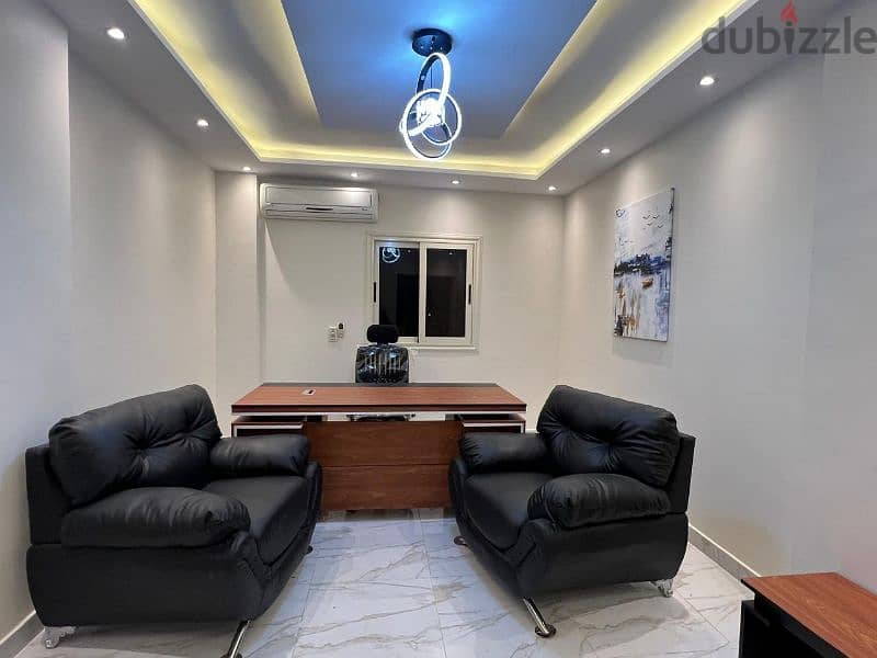 شقة للايجار مفروشة في الشيخ زايد شارع رئيسي مكتب اداري 16