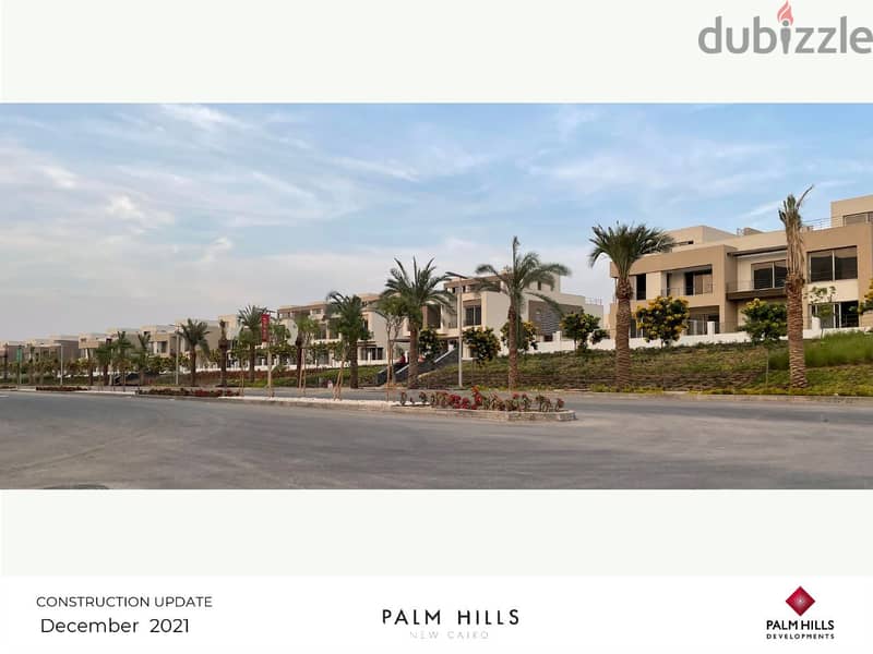 شقة للبيع 200م بالتجمع الخامس بجوار الجامعة الامريكية بكمبوند Palm Hills 12