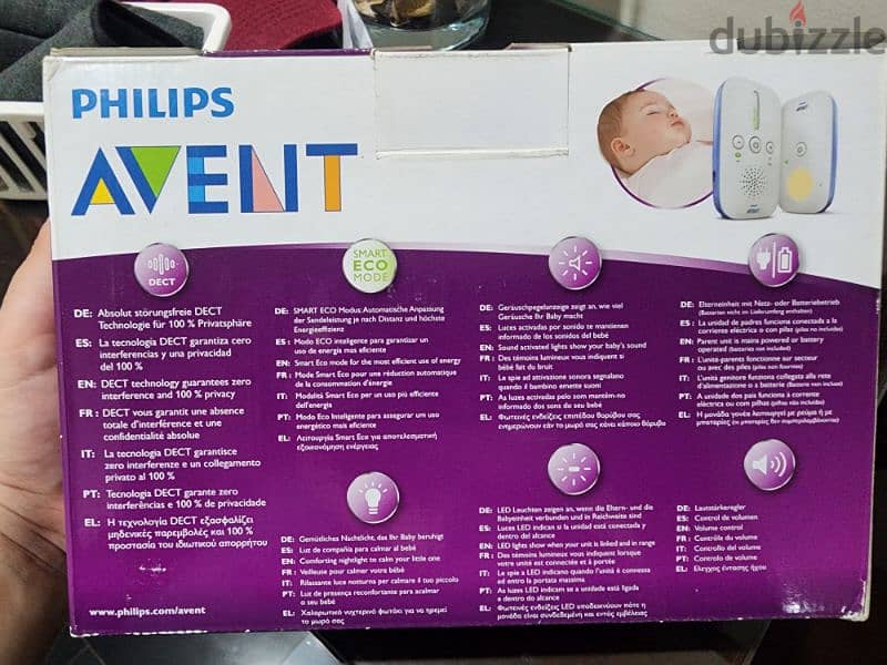 philips avent baby monitor 4