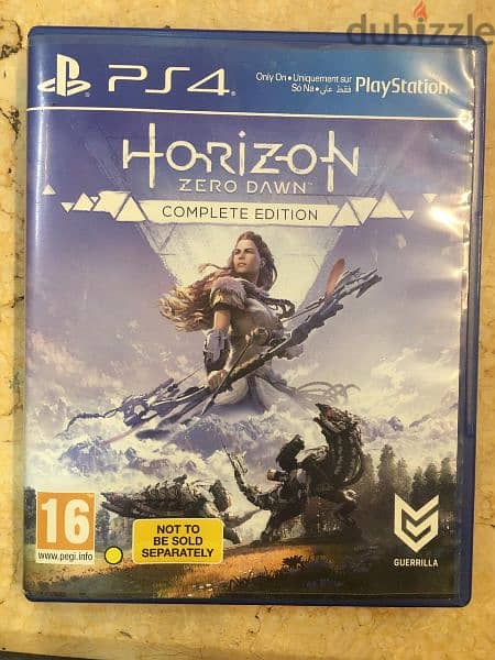 Ps4 Horizon Zero Dawn/ لعبه هورايزون بلايستيشن 0