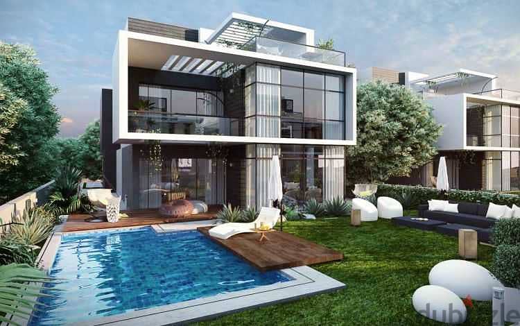 شقة بالروف للبيع متشطبة بالتكيفات فيفث سكوير FIFTH SQUARE Al Marasem 5