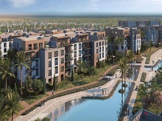 اقل من سعر السوق  شقة مذهلة في هاب تاون حسن علام المرحلة بارك فيو للبيع بالتقسيط حتي 2025 3