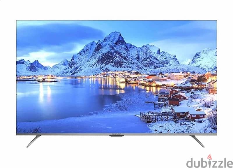 Sharp 55 inch 4K Ultra HD LED Smart Android TV 0