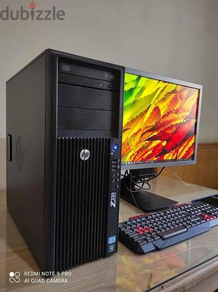 i7 g3770 workstation and screen 22 samsung 0