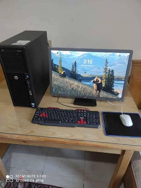 i7 g3770 workstation and screen 22 samsung 1