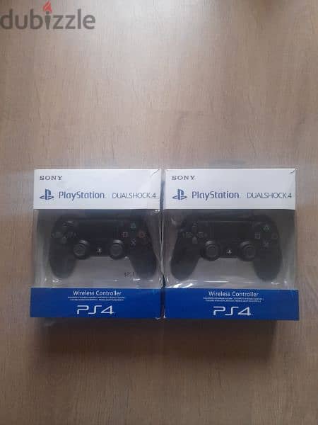 2 used original DUALSHOCK4 wireless controller(black) 4