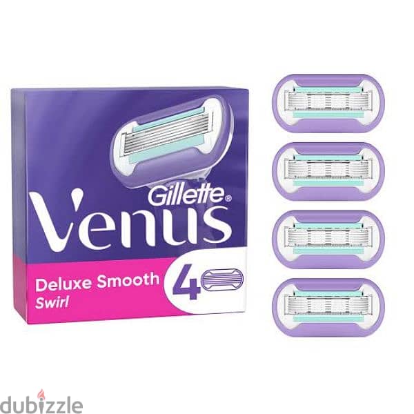 شفرات حلاقة نسائية جيليت فينوس 
Gillette Venus Swirl Flexiball Women's 0