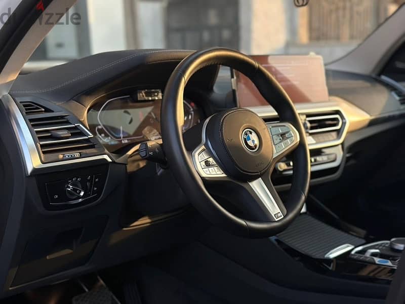 BMW iX3 2024 M. sport full electric wite x brown 5