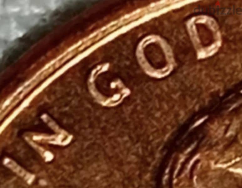 USA Memorial Rare Lincoln cent 1996 D bubble die error 1