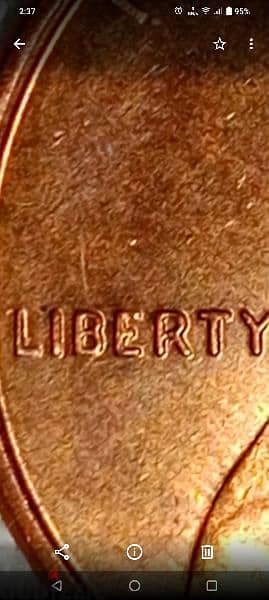 USA Memorial Rare Lincoln cent 1996 D bubble die error 6