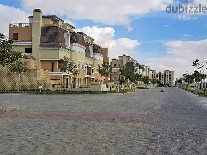 villa للبيع 280م فى القاهرة الجديدة بكمبوند سراى sarai بجوار مدينتى بالتقسيط على 8 سنوات 1