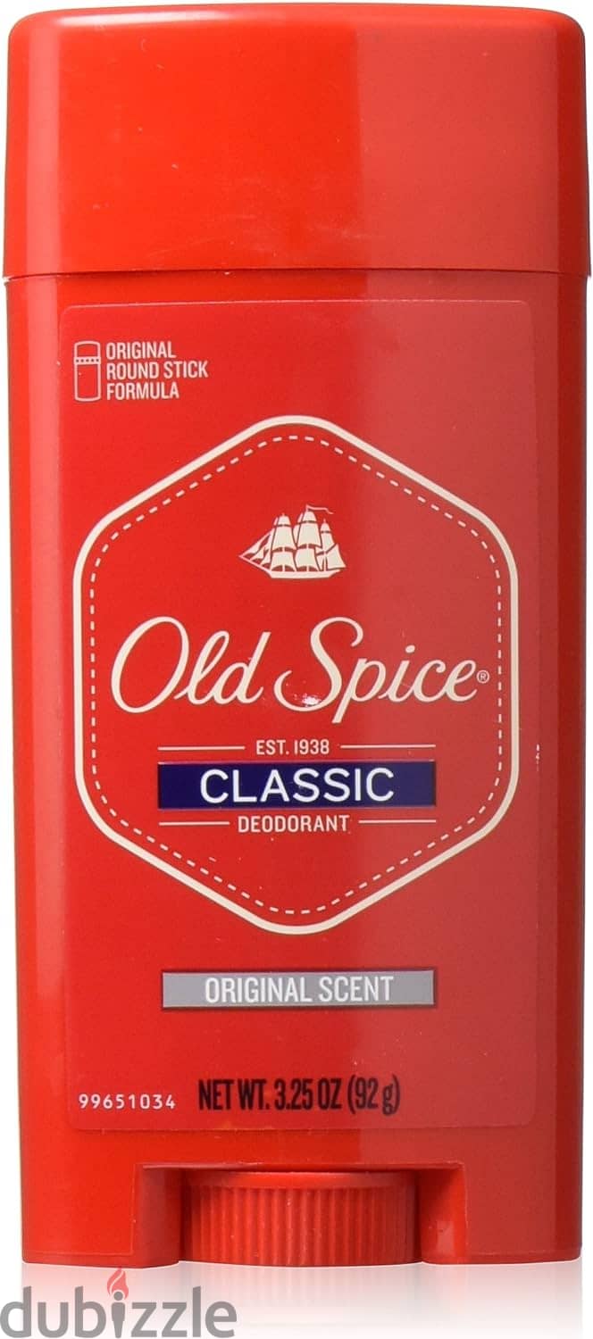 Old Spice Classic Deodorant Stick, Original Scent for Men, 3.25 oz 0