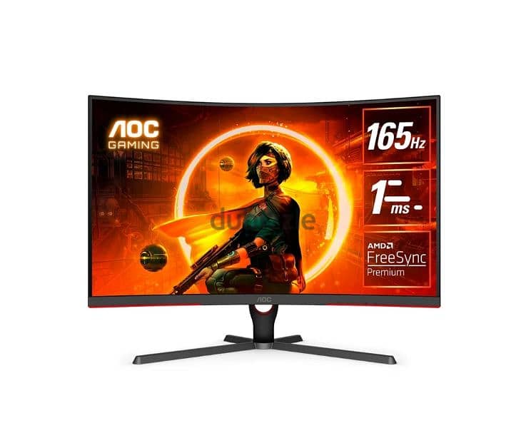 AOC gaming monitor - 32 inch - 2k - 165hz - 1ms 1