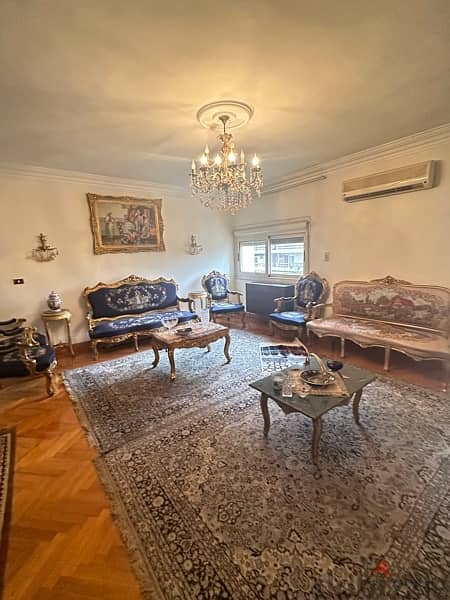 Apartment 200m2 for sale in Dokki with AC شقه للبيع ٢٠٠م٢ في الدقي 0