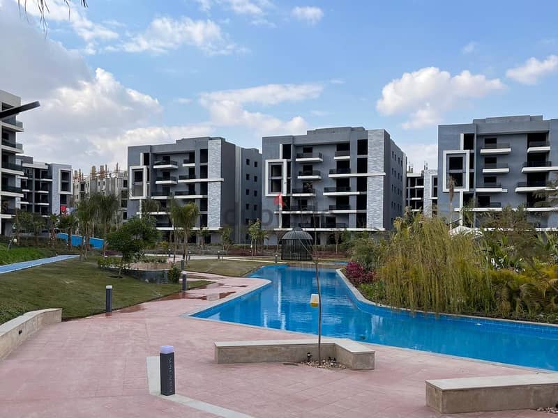 شقة 140م للبيع استلام فوري و جاهزة للسكن في 6 اكتوبر فيو اهرامات صن كابيتالApartment 140m for sale ready to move in 6October pyramids view Sun Capital 9