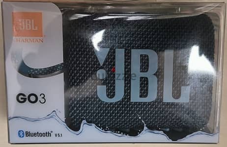 JBL GO 3 Blue Sealed متبرشمة ضمان وكيل محلى