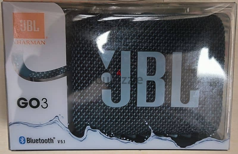 JBL GO 3 Blue Sealed متبرشمة ضمان وكيل محلى 0