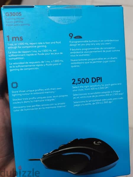 gaming logitech mouse with FREE (mousepad with wireless charger) 1