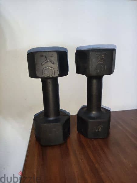 dumbbells set of two 5 kgs 2