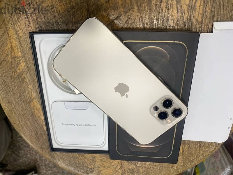 iPhone 12 Pro 256G Gold جديد 0