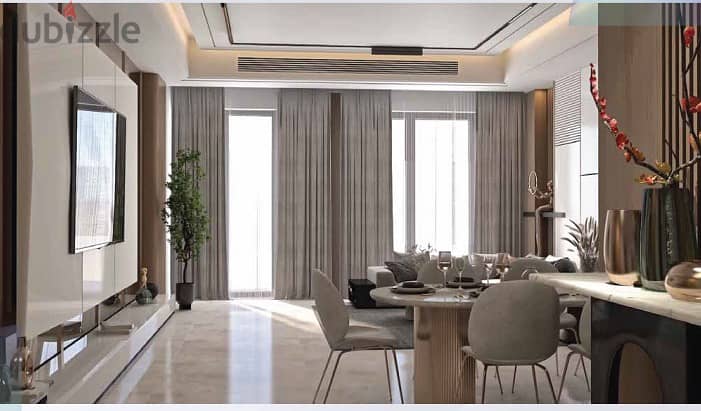 Duplex, 341 meters, at the starting price, with payment over 10 years, the second number of the Embassy district, with the strongest developer, 10