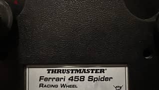 Thurstmaster Ferrari Steering Wheel.  Xbox