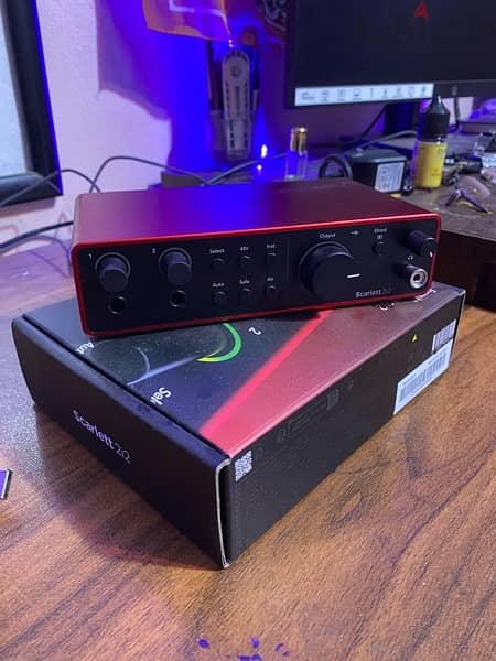 focusrite scarlett 2i2 4th gen فوكسرايت سكارليت 2 i2 الجيل الرابع 6