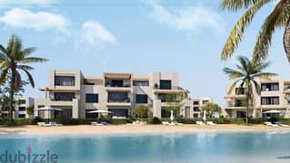 With a distinctive view on the sea, chalet 105 sqm, fully finished, in Makadi Heights, Hurghada, in installments over 6 years.