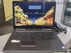 لاب dell precision 7710 بكارت شاشة 8 جيجا