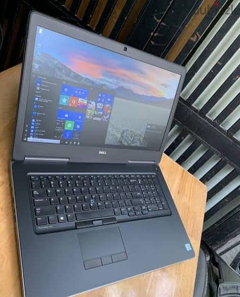 لاب dell precision 7710 بكارت شاشة 8 جيجا 1