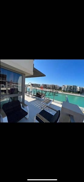 luxury chalet in marassi, marina canal view 1