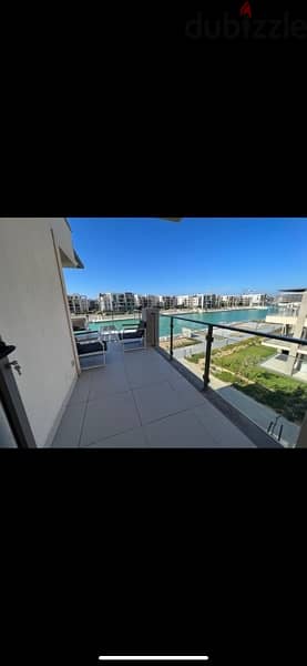 luxury chalet in marassi, marina canal view 8