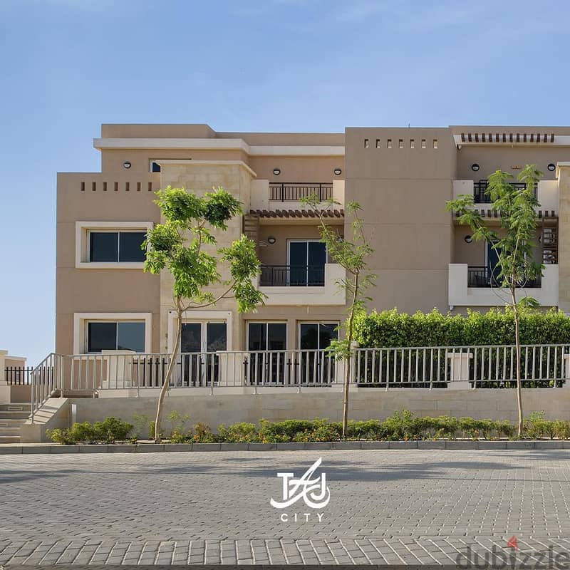 For sale in Taj City townhouse with an area of ​​158 meters, prime location in the settlement in front of the Kempinski Hotel and Cairo Airport Taj Ci 5