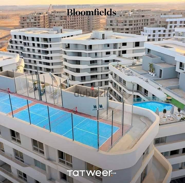 With 8 Years Installments Apartment 128m Immediate Receipt In Bloomfields Mostakbal City Compound 1