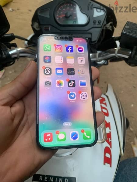 I PHONE 13 PRO STORAGE 256  BATTERY 84%  بالكرتونة وشاحن الوصله 0