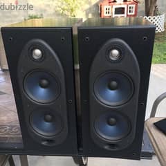 2 speaker polk audio rt 55i