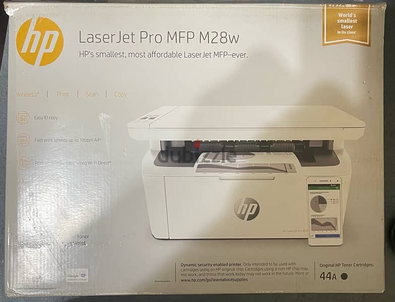 Printer HP Laser Jet Pro MFP M28w 0